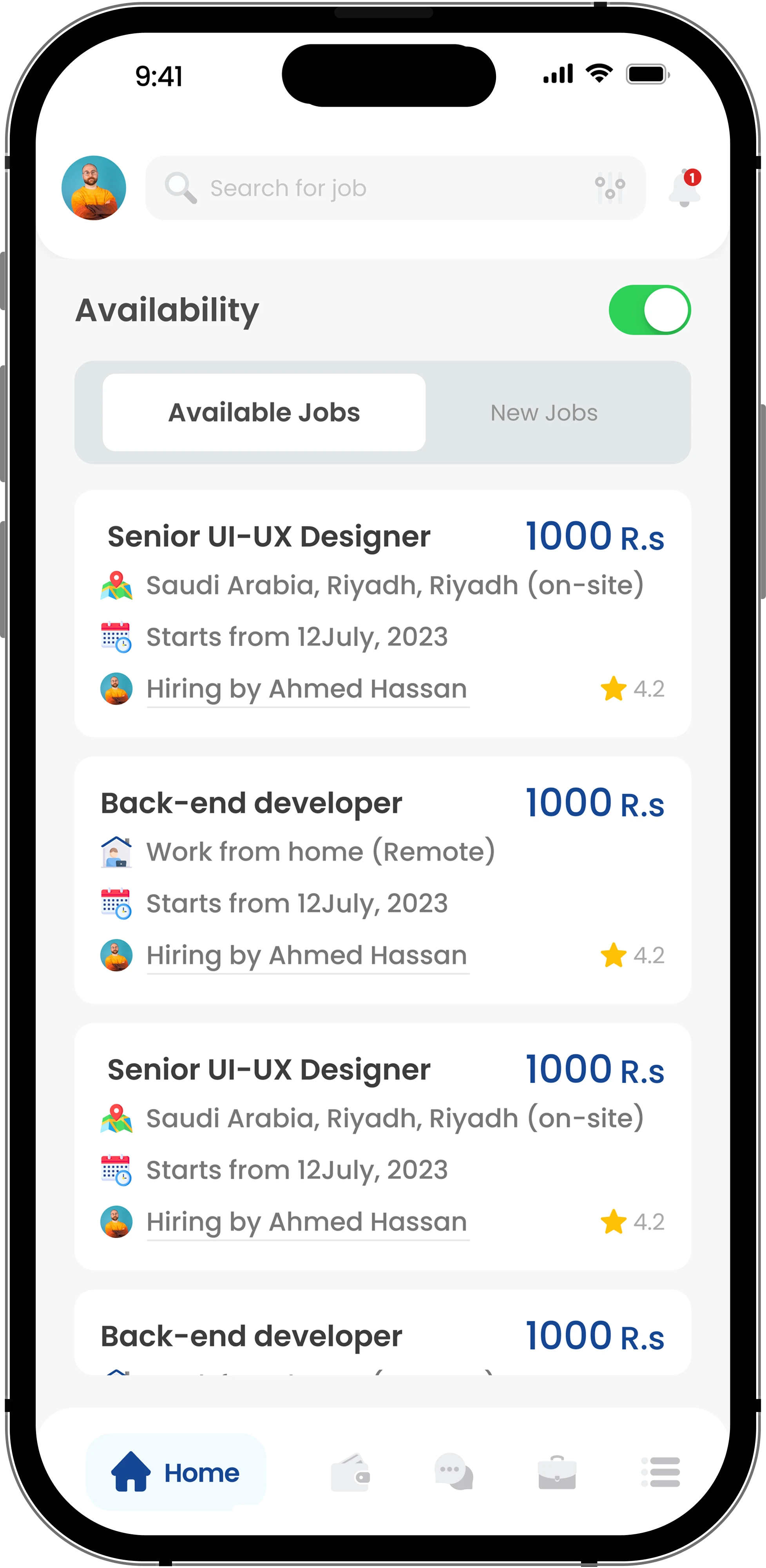 App Screen