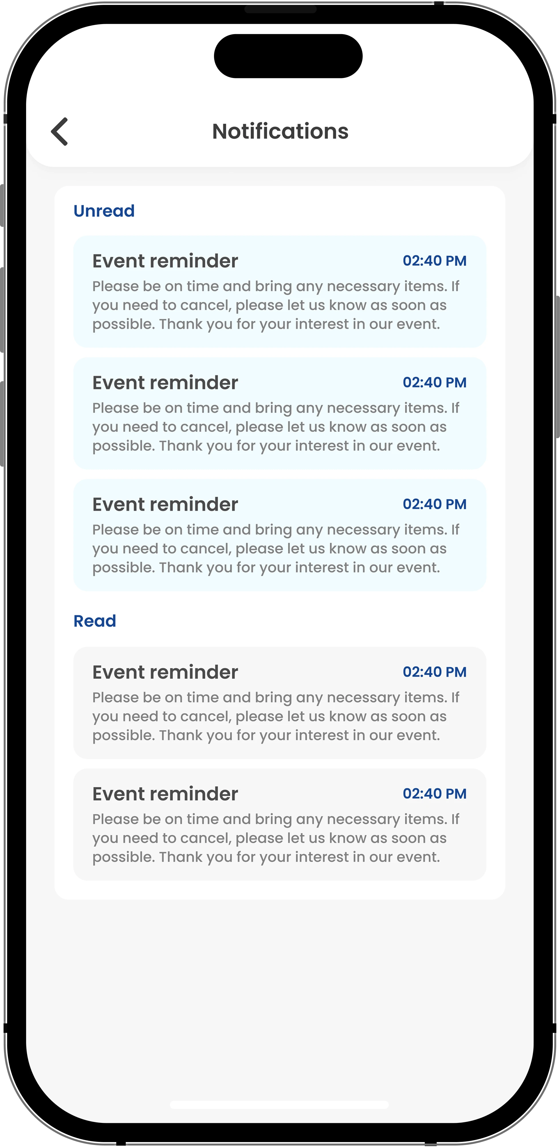 App Screen